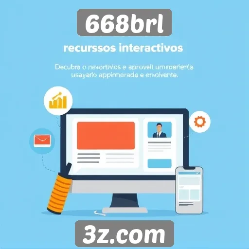 Novos recursos interativos no site 668brl
